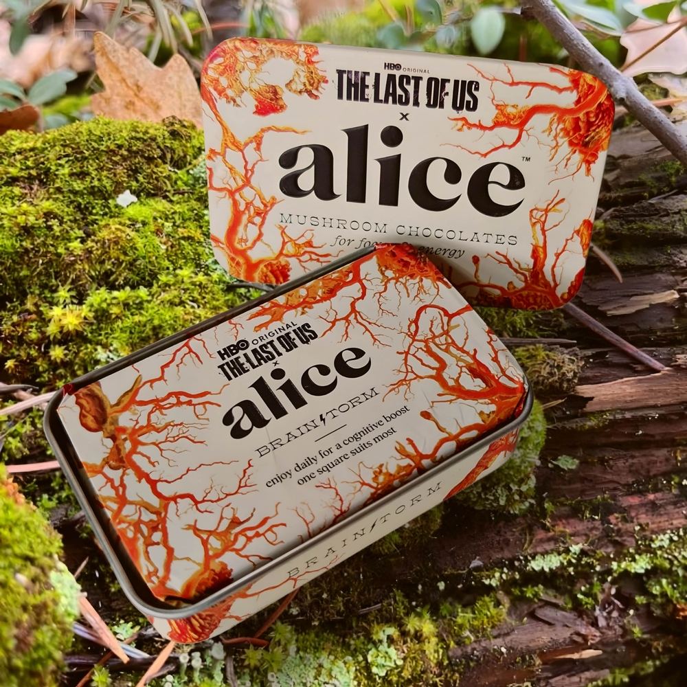 The Last of Us Pedro Pascal Limited Edition Brainstorm Chocolate Alice Mushrooms